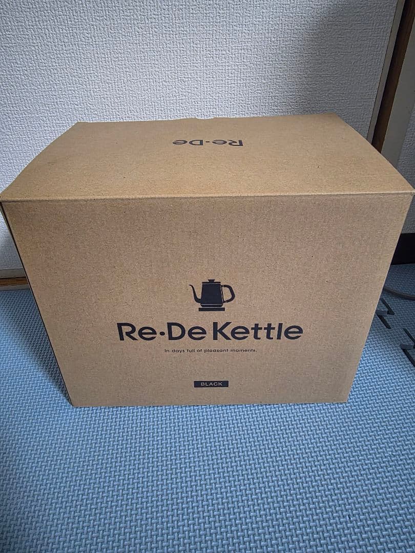 電気ケトル 温度調整 Re・De Kettle　新品