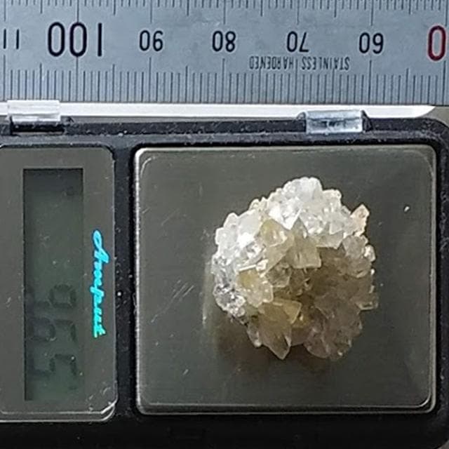 9.65g　バライト　母岩付き　鉱物標本　美品