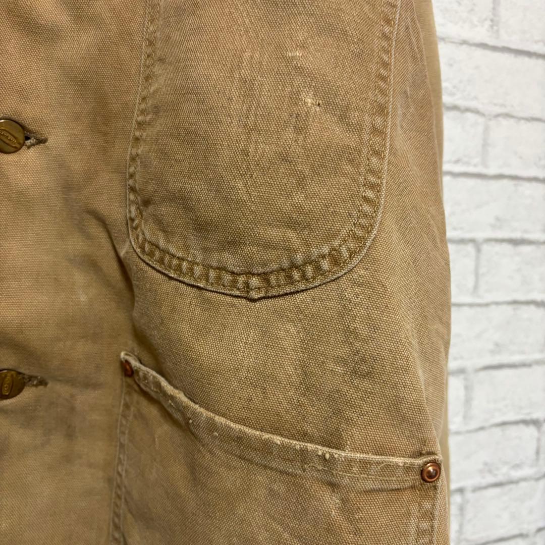 【n.】カーハート ミシガンチョアコート デカC ブラウン BRN M程度