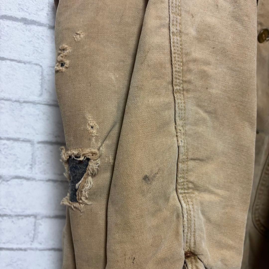 【n.】カーハート ミシガンチョアコート デカC ブラウン BRN M程度