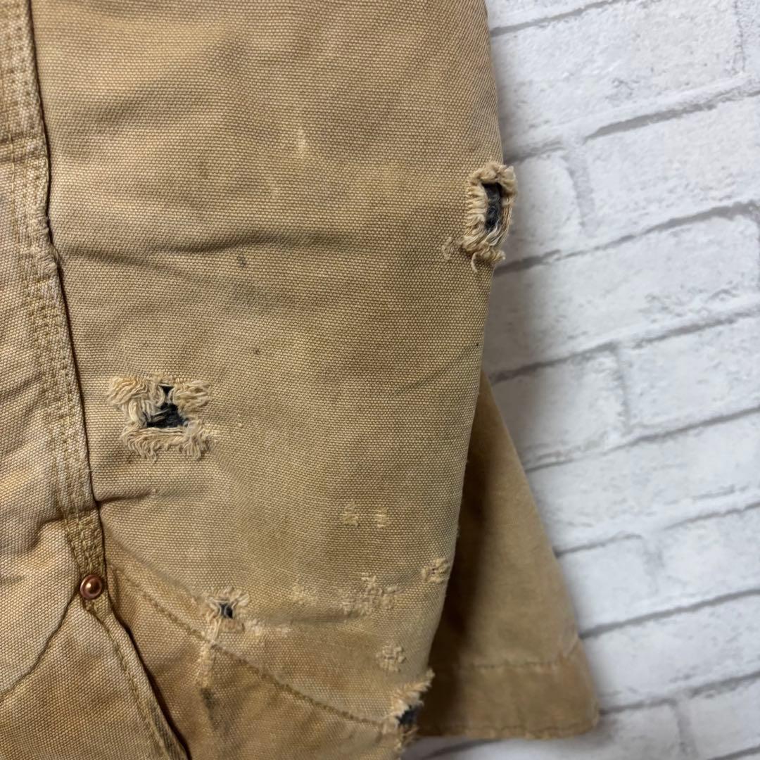 【n.】カーハート ミシガンチョアコート デカC ブラウン BRN M程度