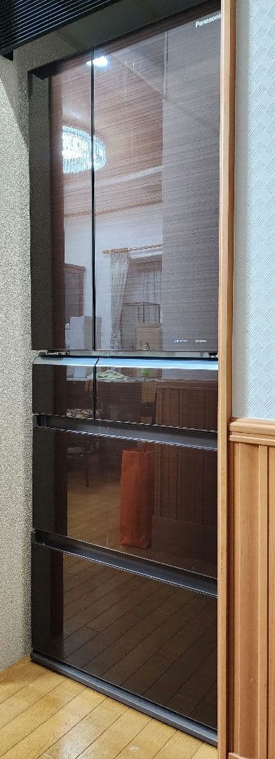 Panasonic 4ドア冷蔵庫 ダークブラウン 2017年製