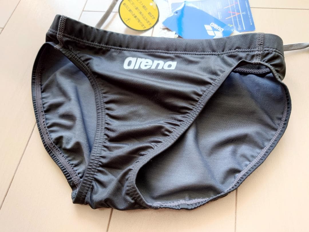 arena Shin-rev. ARN-8509M光沢GRYグレイ M 競パン