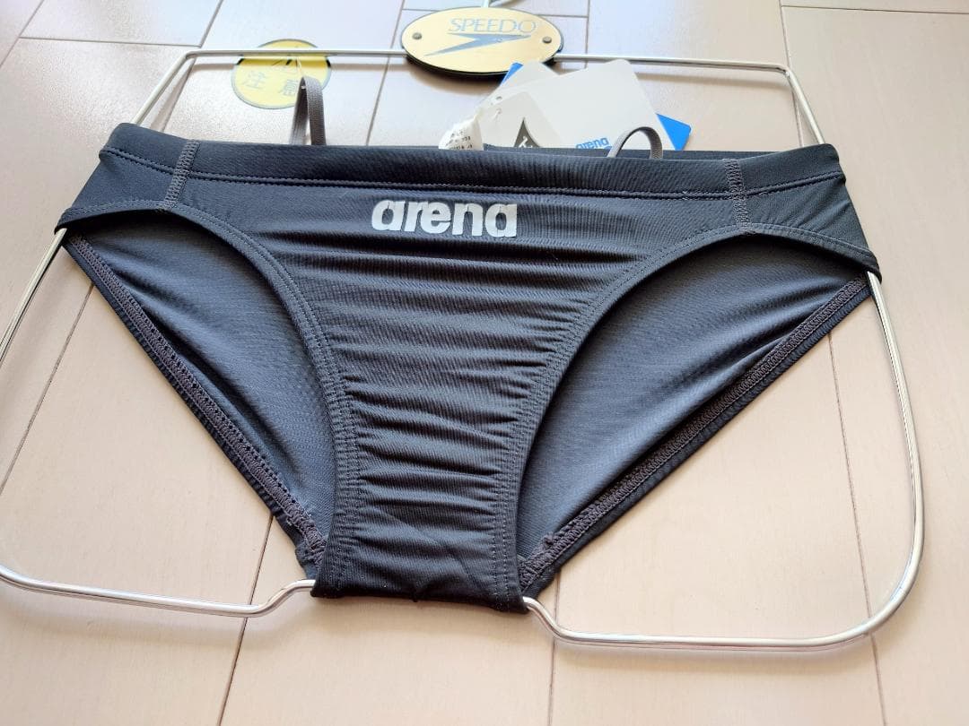 arena Shin-rev. ARN-8509M光沢GRYグレイ M 競パン