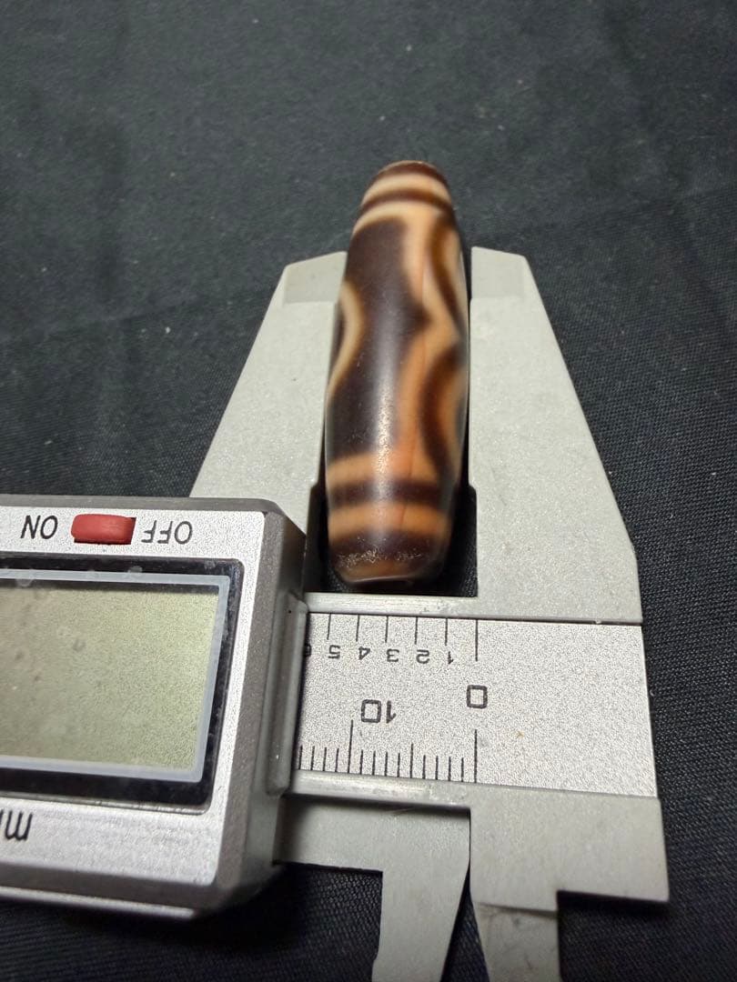 良品天珠‼️西蔵老礦紅朱砂仏眼星辰宝瓶天珠