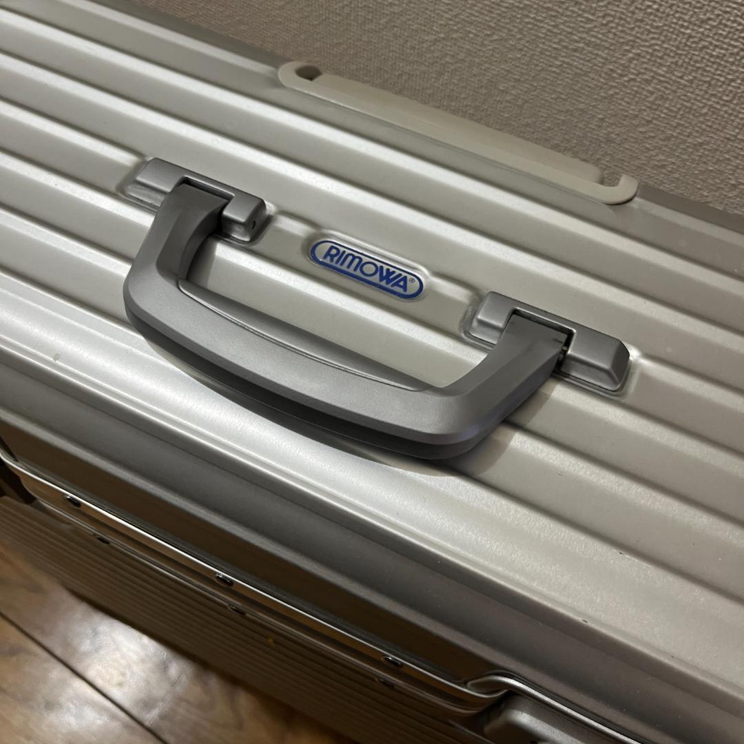 RIMOWA リモワ パイロット スーツケース 2輪 中古 シルバー