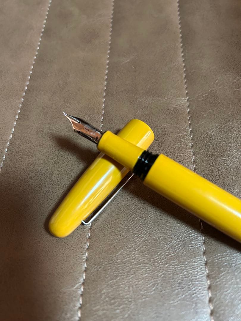 ワンチャー　誠漆・黄　将軍ニブペ　FUDE ふでdeまんねん　長原　18金