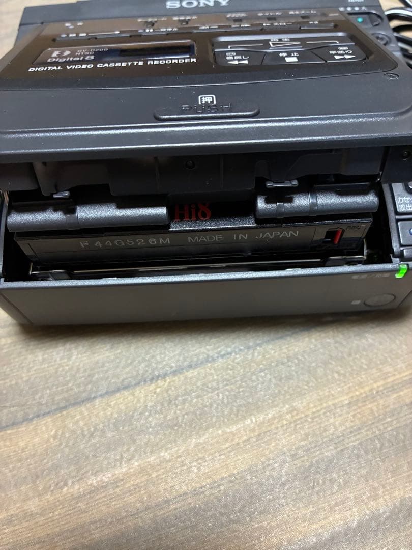 SONY GV-D200 デジタルビデオカセットレコーダー　希少　レトロ