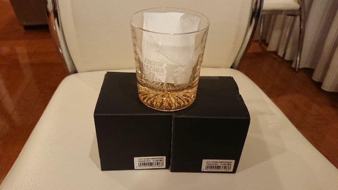 矢沢永吉 50thアニバーサリーツアーMYWAY会場限定 ロックグラス 2個