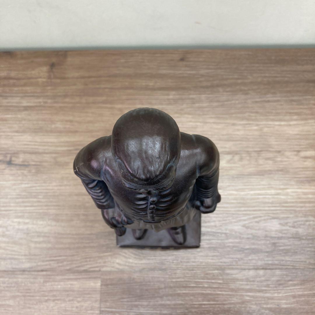 E-4 【希少】西郷隆盛 像 置物 （愛犬ツンと一緒に） 西郷どん 維新の三傑