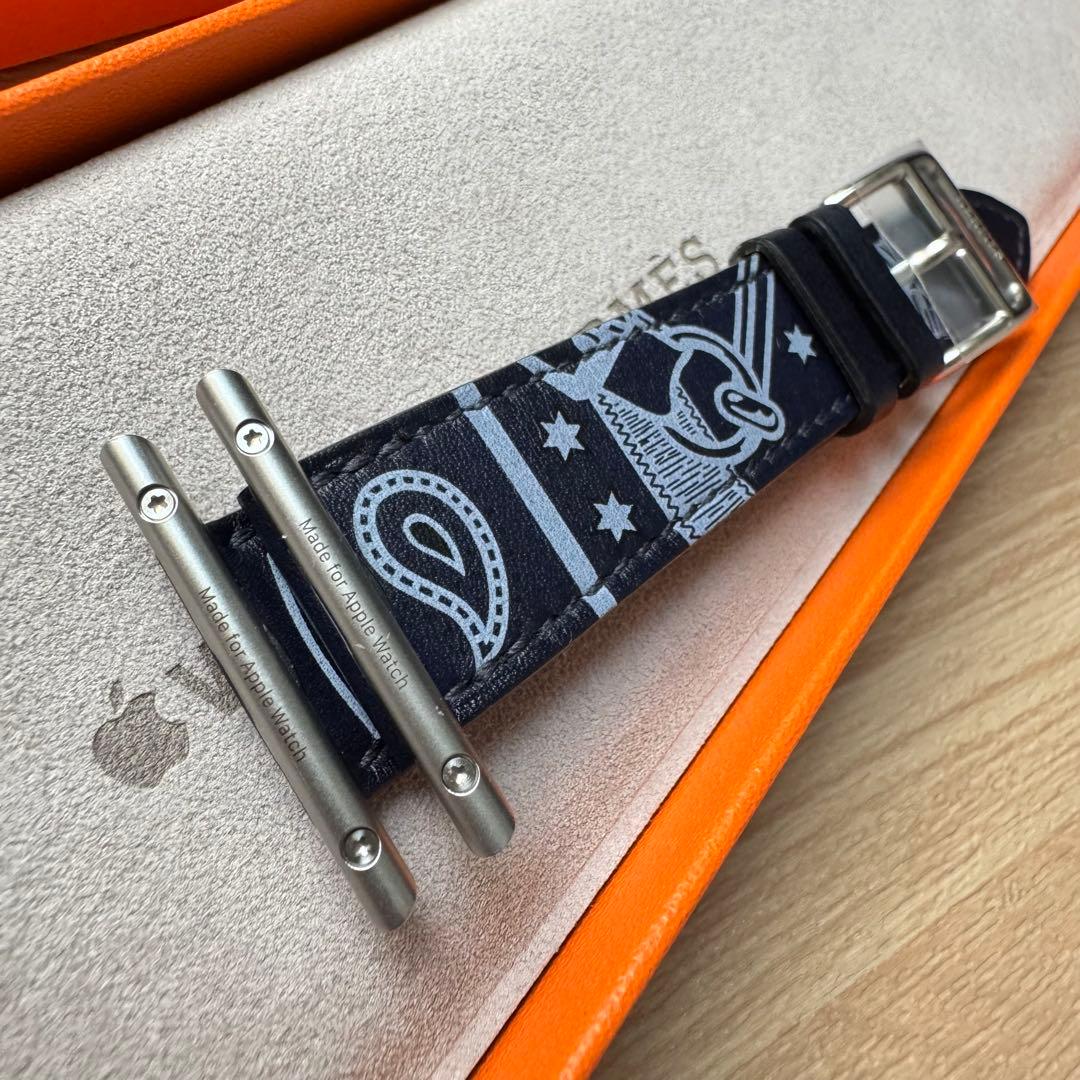2402 美品　Apple Watch エルメス　ガラマリン　HERMES