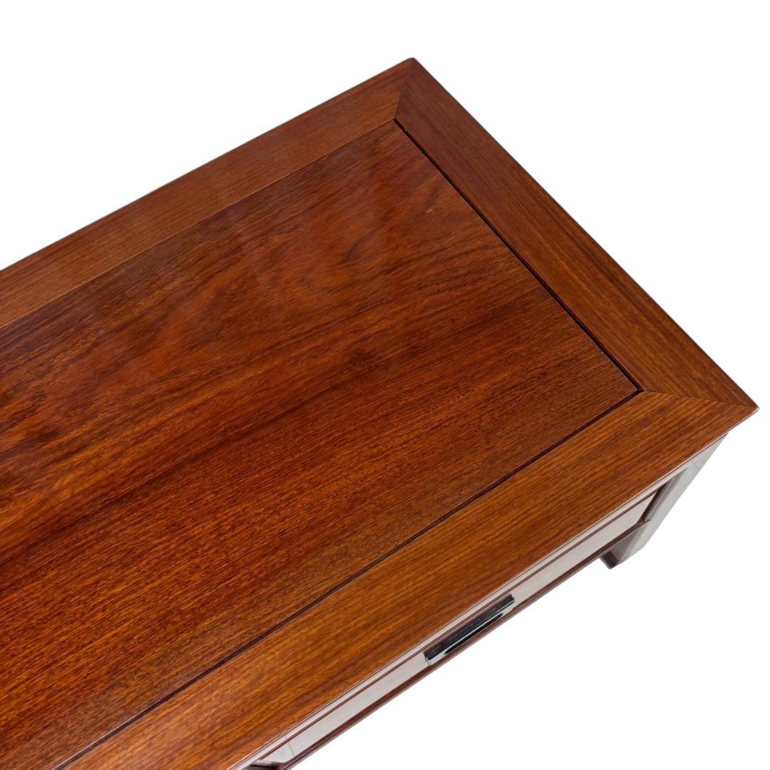 中国家具 唐木 文机 漆塗り 座卓 ローテーブル