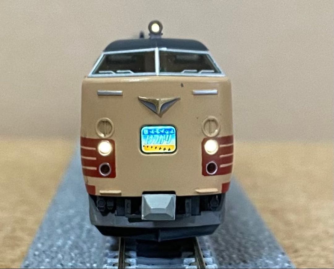 NゲージTOMIX 国鉄 485-1000系特急電車基本セット ウェザリング加工