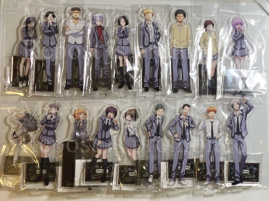 31点セット フルコンプリート 暗殺教室 EDイラスト アクリルスタンド
