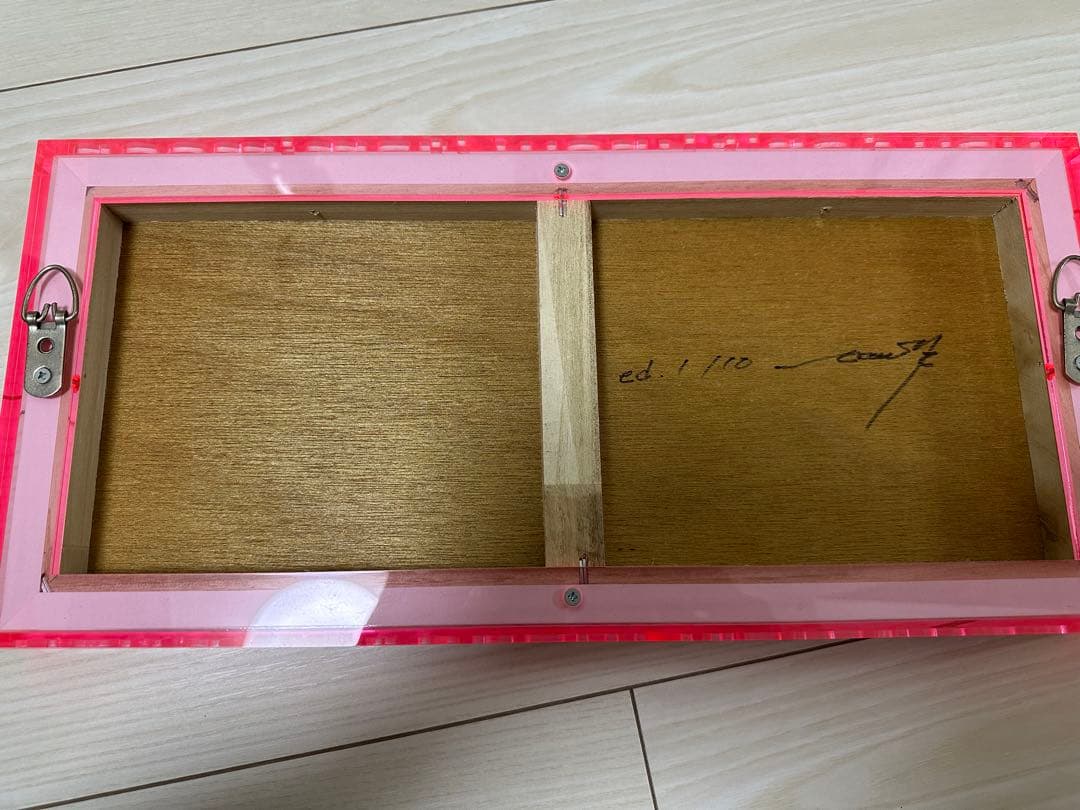 Tamimoon サイン入り キャンバス・UVプリント