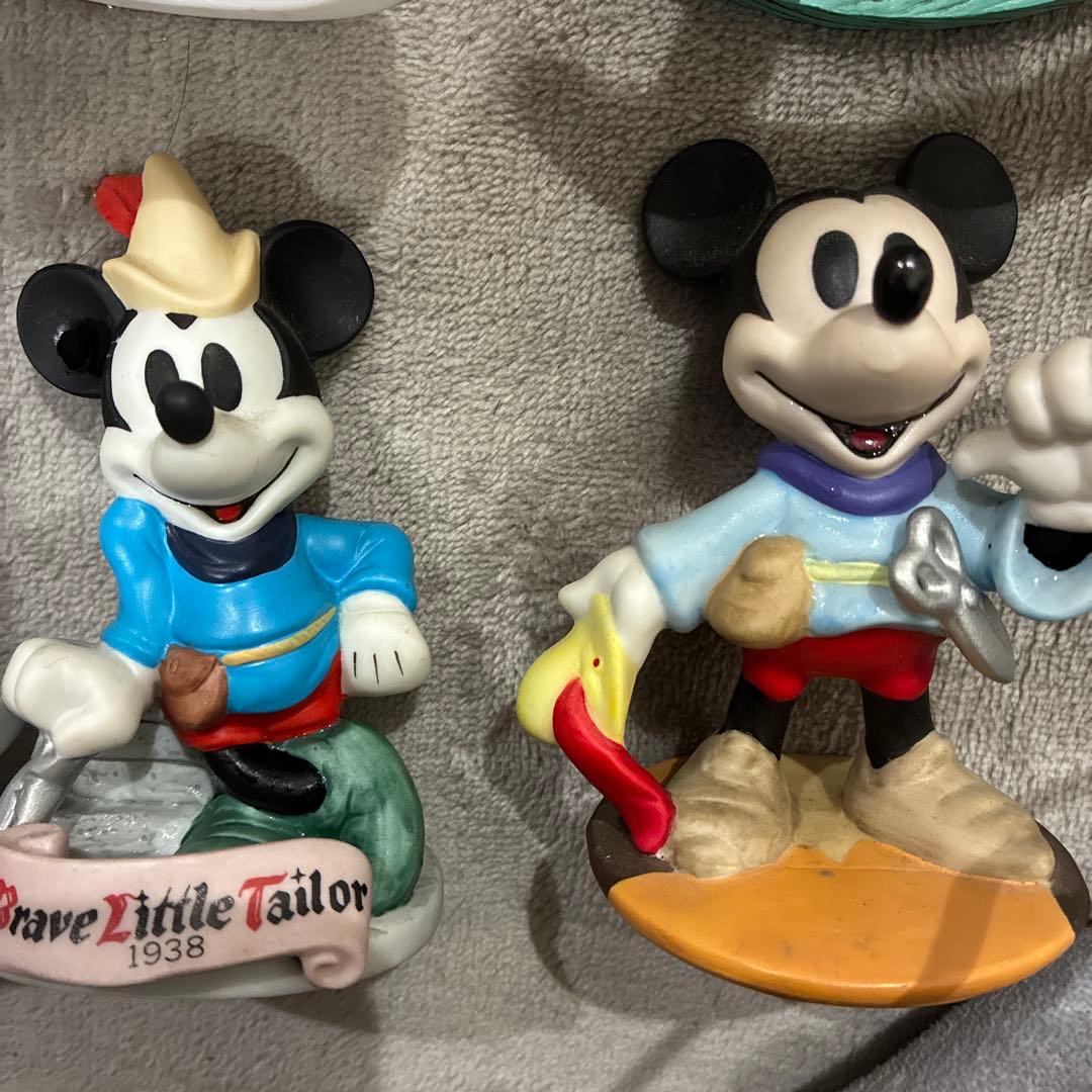 ディズニー公式フィギュアセット　陶器　ヴィンテージ