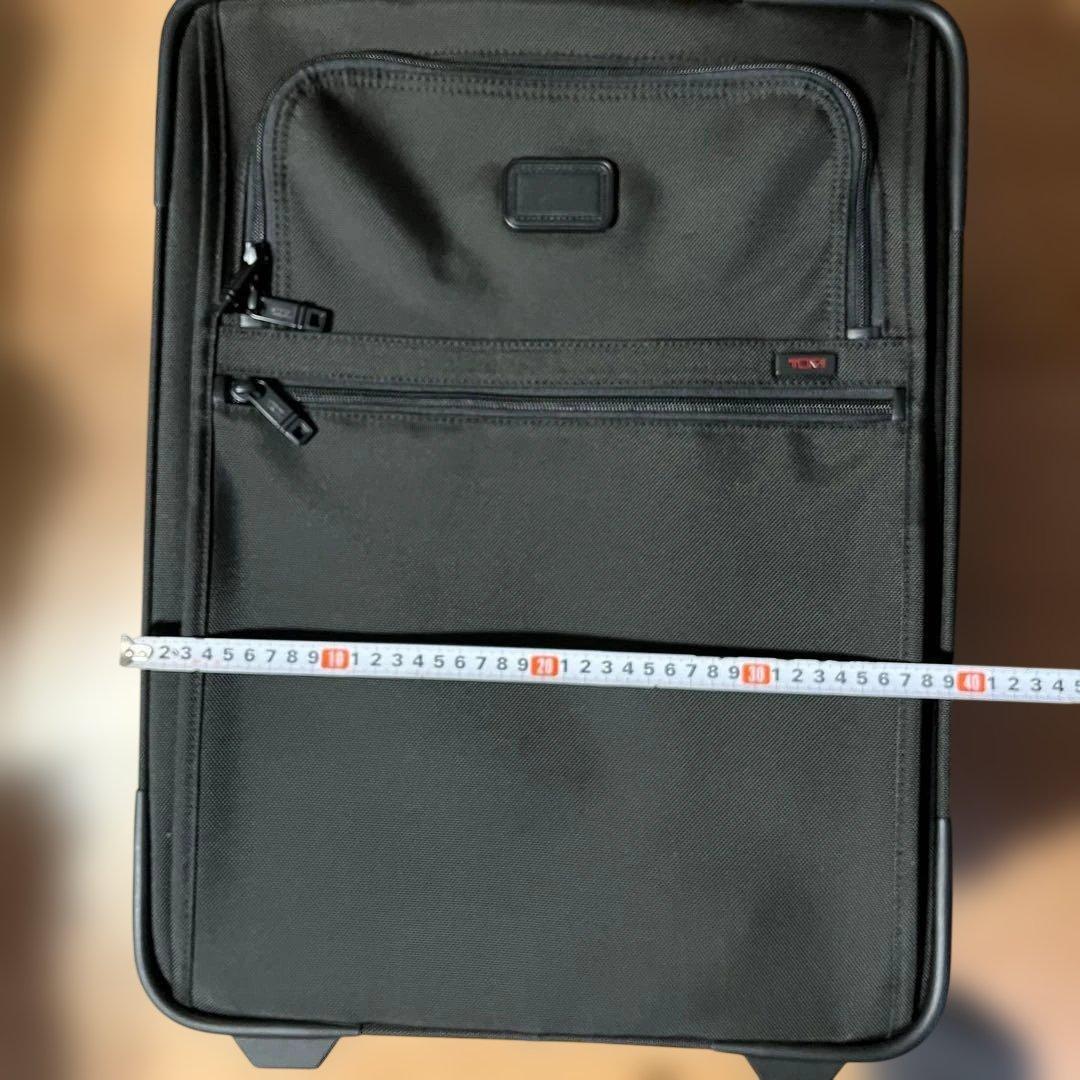 美品 TUMI キャリーケース 220211D2U 2輪　黒ナイロン