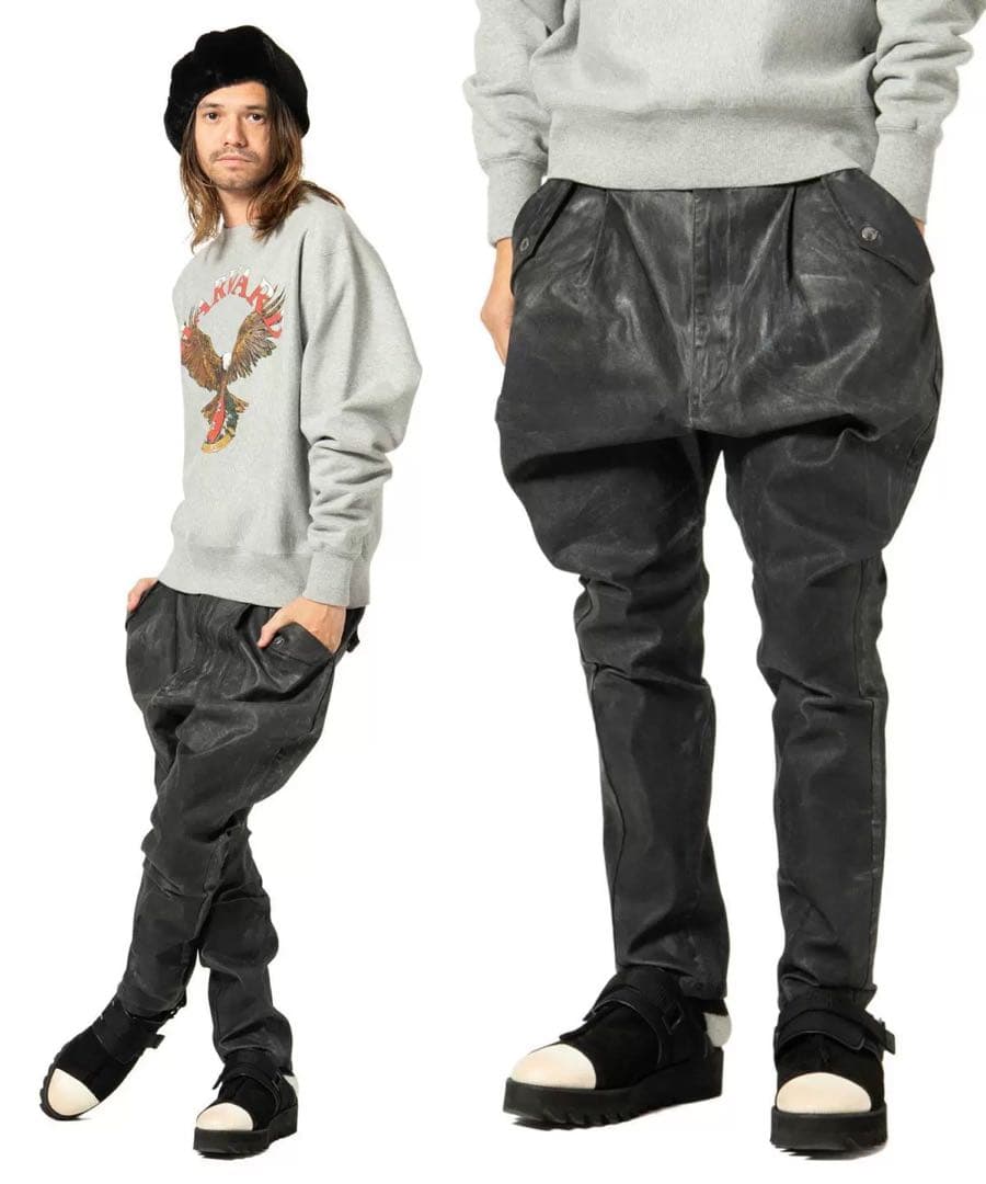 glamb シモンパラフィンジョッパーズ 黒 サイズ1