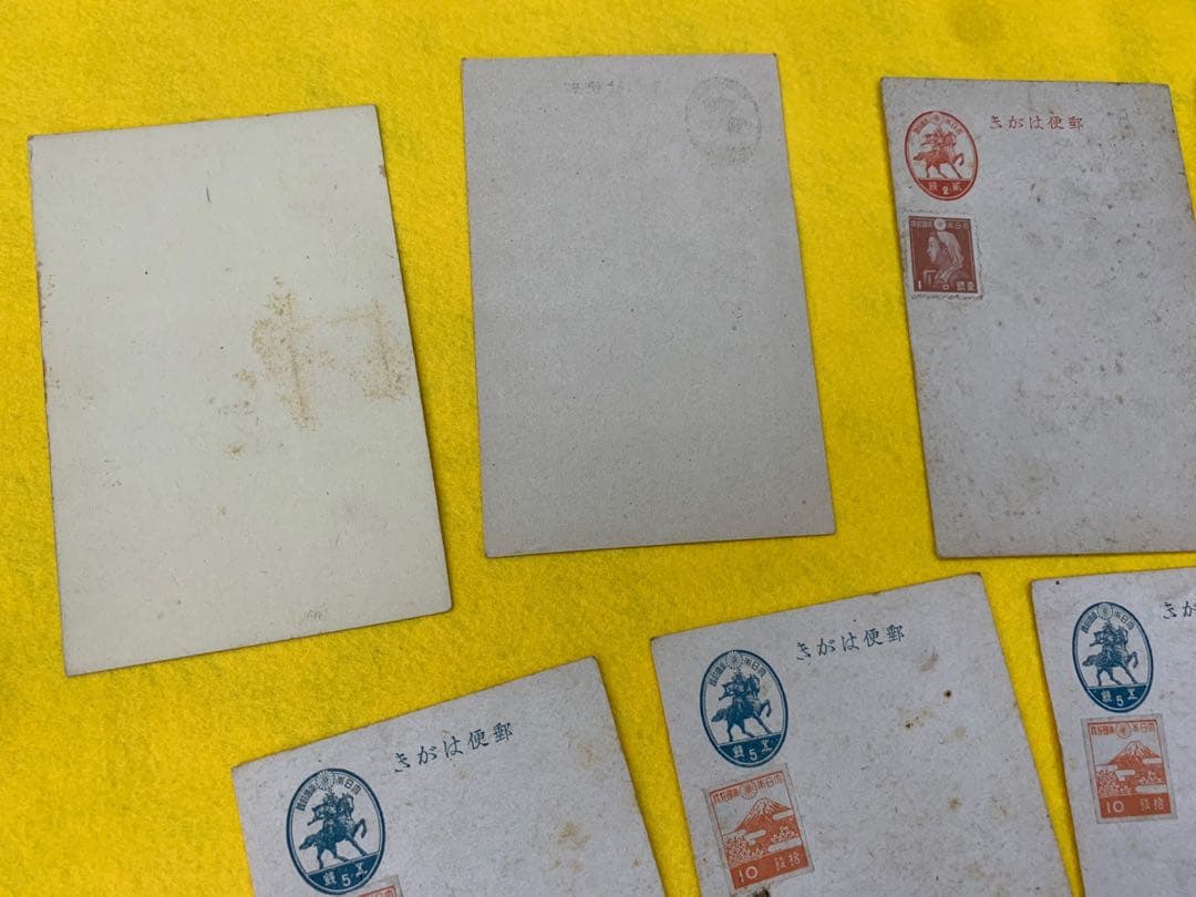 山形県米沢市最新な 大東亜戦争中前後の神社が図柄の銭 切手20枚ハガキ12枚