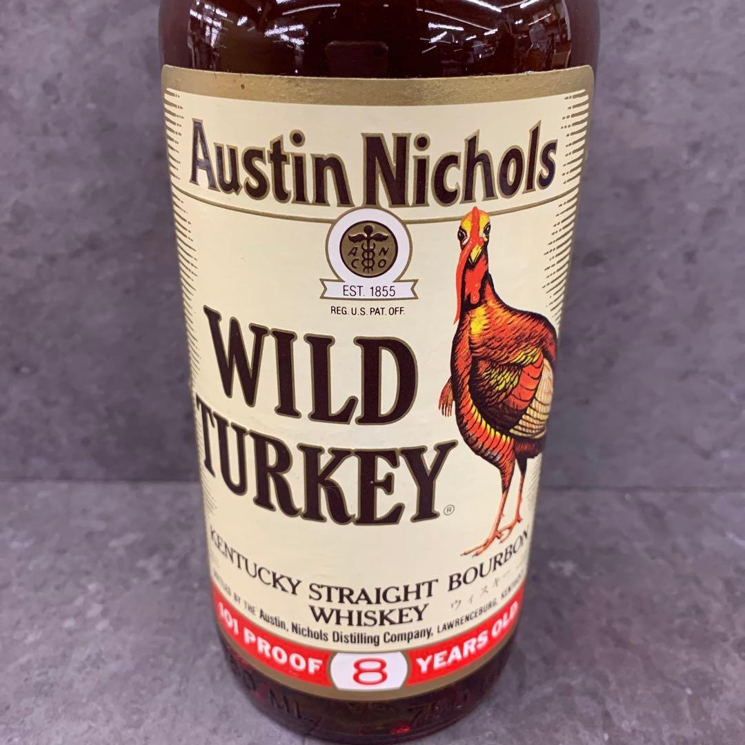 古酒　ワイルドターキー WILD TURKEY 8年 未開栓 750ml