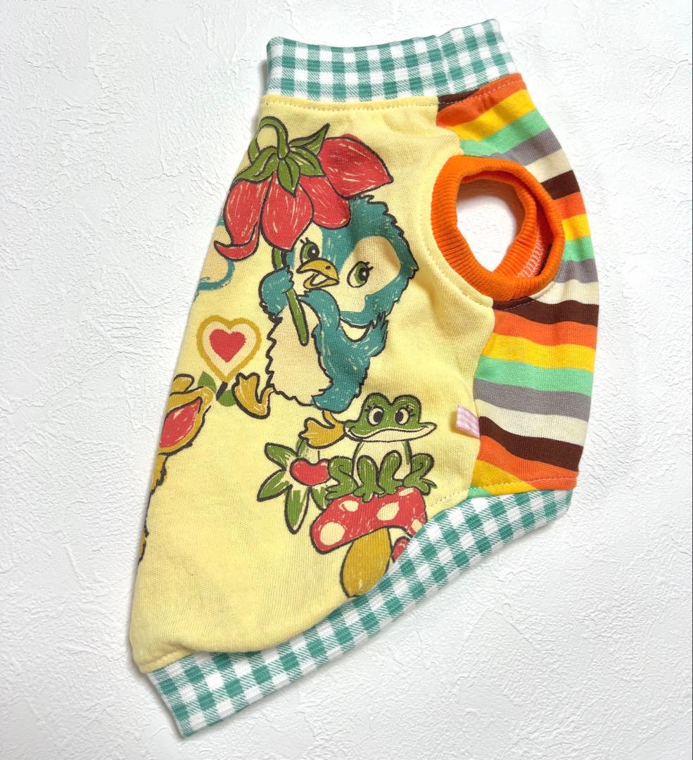 mugicha  ●犬服●ハンドメイド 胴38 NO.721