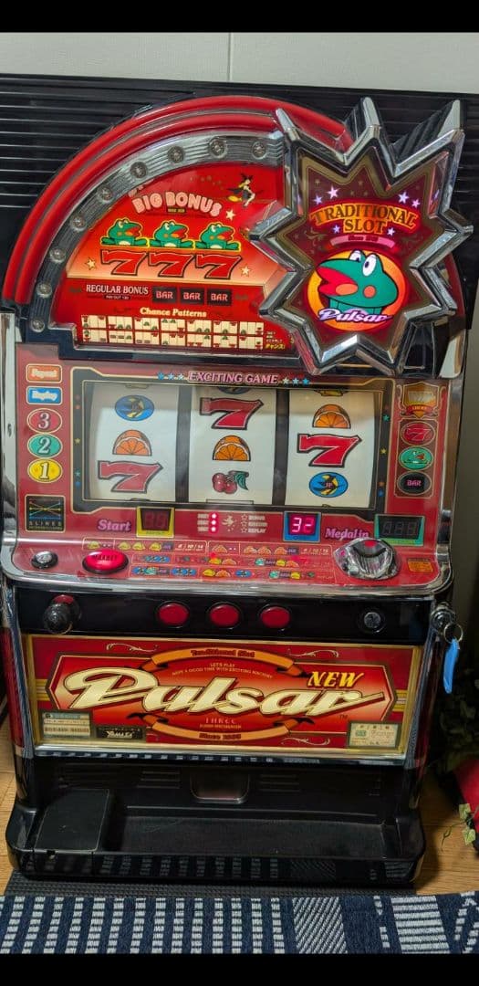 ♪パチスロ実機　１台限定 山佐　ニューパルサー３　不要機付き♪