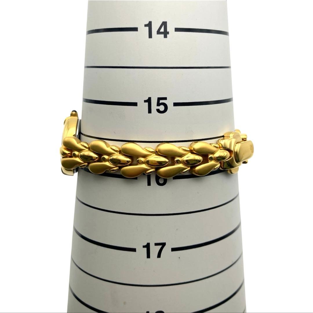 SEIKO セイコー EXCELINE 白蝶貝文字盤 クォーツ 腕時計 ゴールド