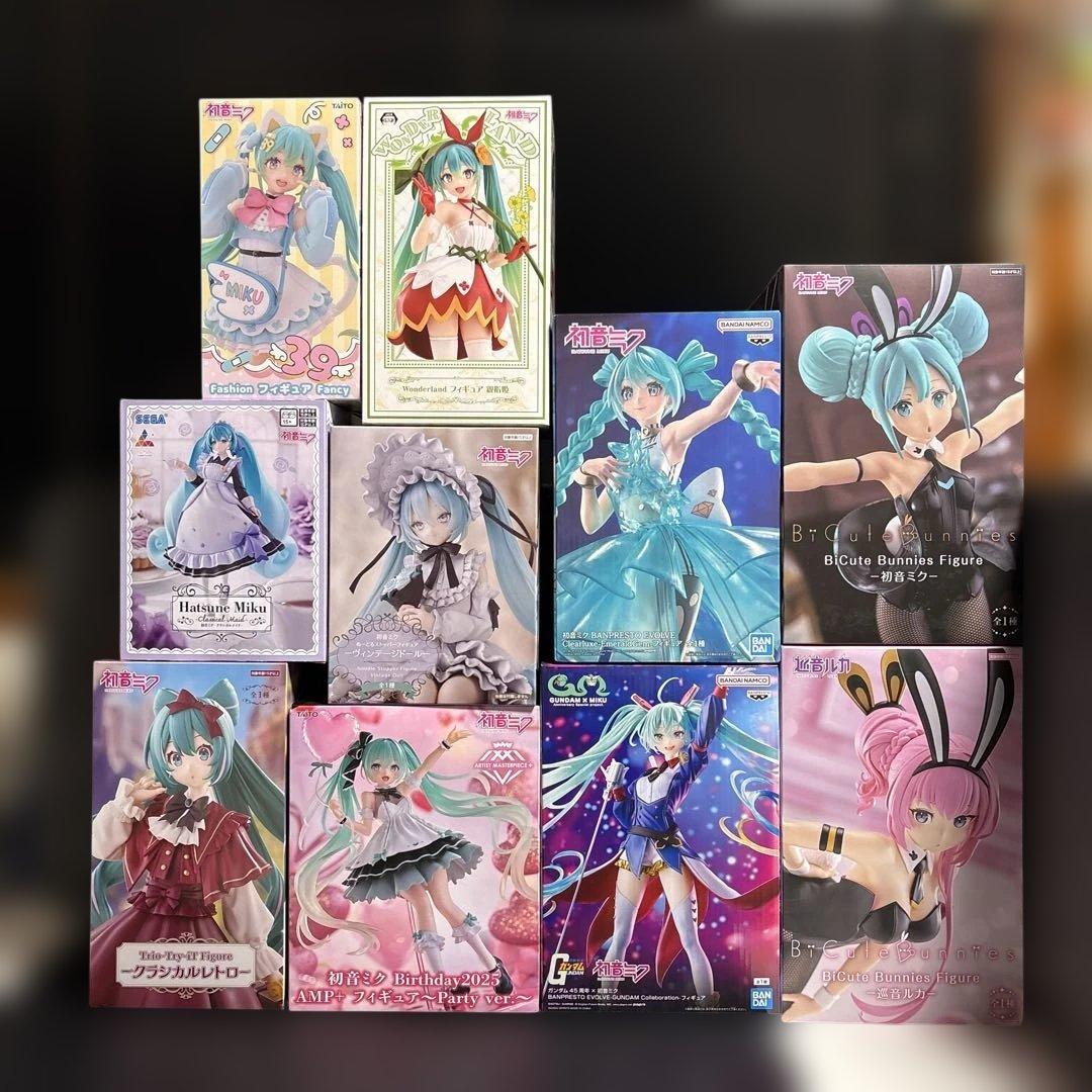 【値下げ・新品未開封】初音ミクフィギュア10種セット