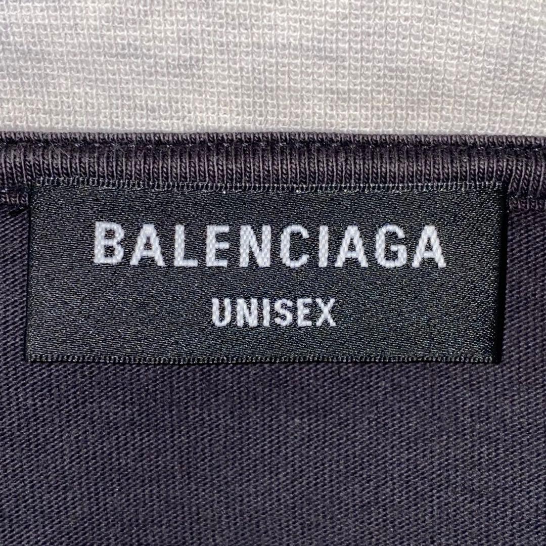 トップス BALENCIAGA 22SS Unity 3/4 Sleeves tee