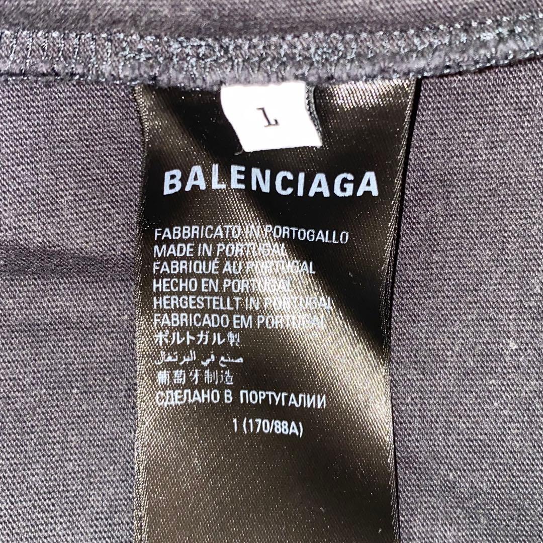 トップス BALENCIAGA 22SS Unity 3/4 Sleeves tee