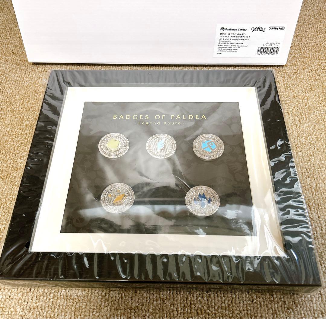 ポケモン　バッジコレクション　レジェンドルートセット