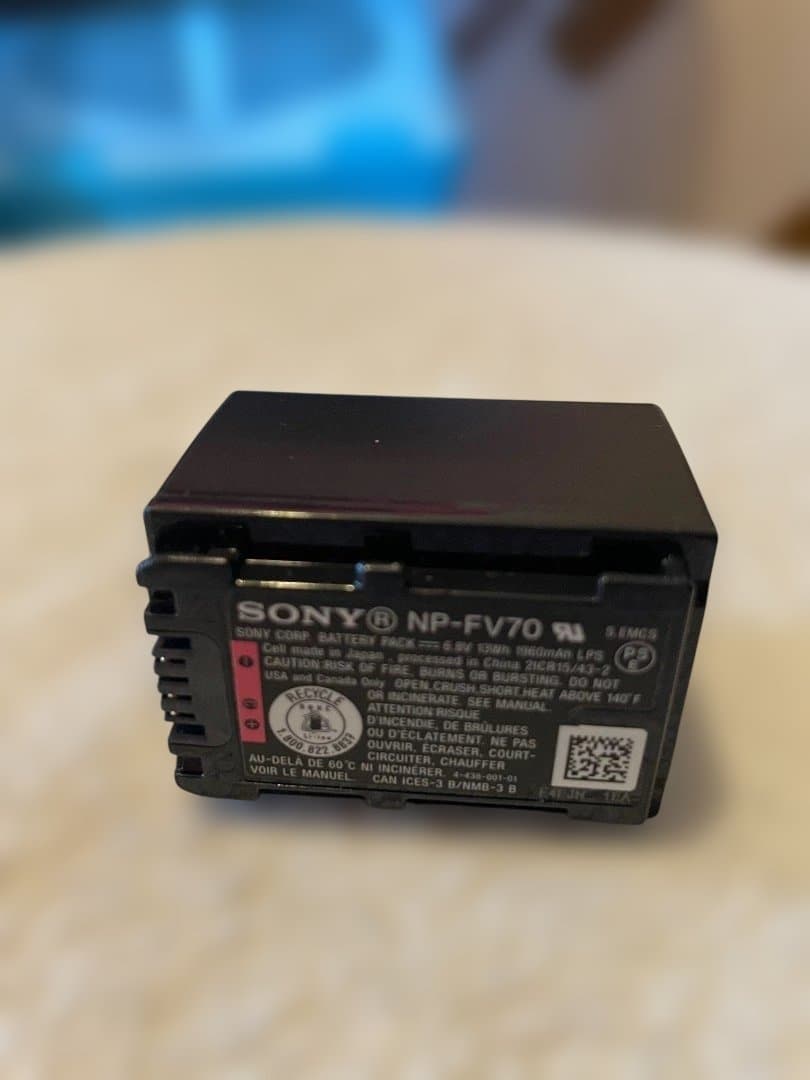 ビデオカメラ SONY HDR-CX535