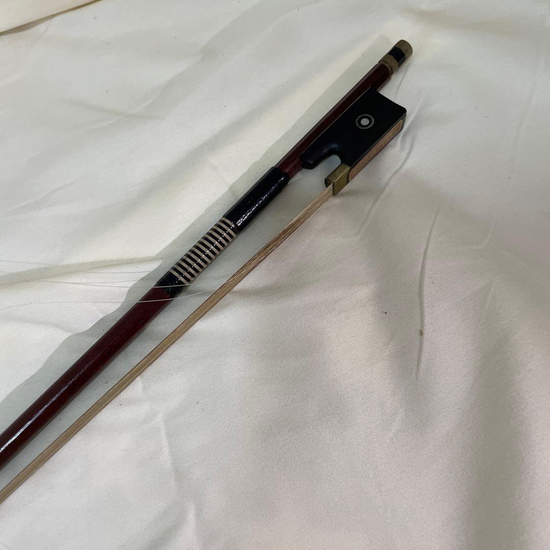 高級 ドイツ製 BAUSCH バイオリン 弓 4/4サイズ ボウ #701