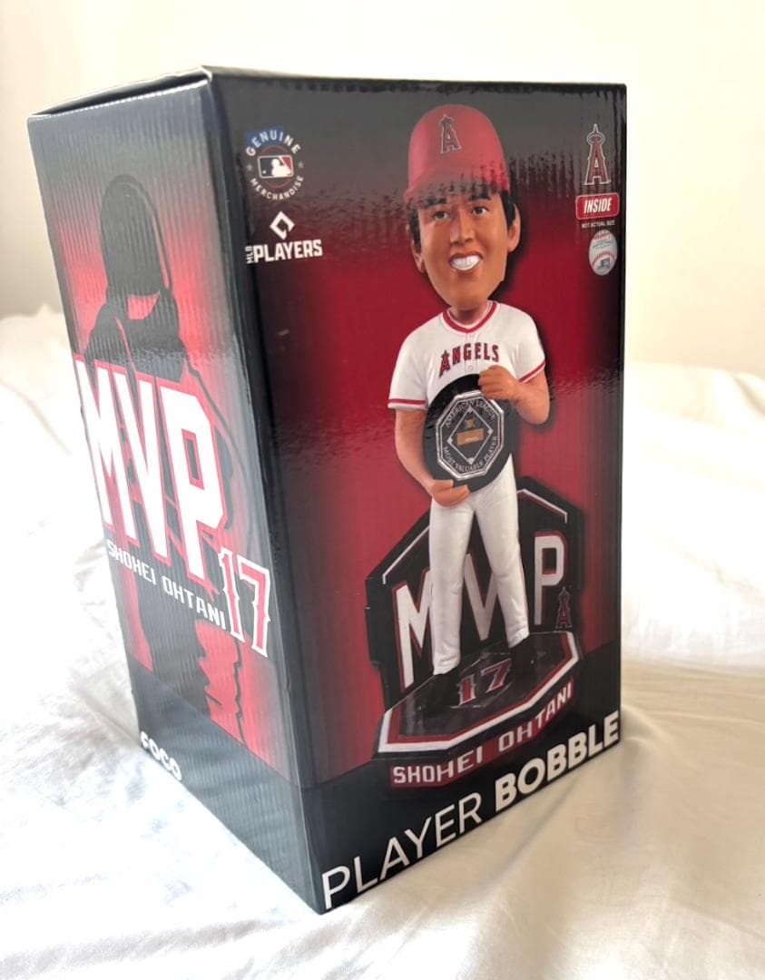 【1021体限定】大谷翔平 記念すべきメジャー初MVP記念エンゼルスバブルヘッド