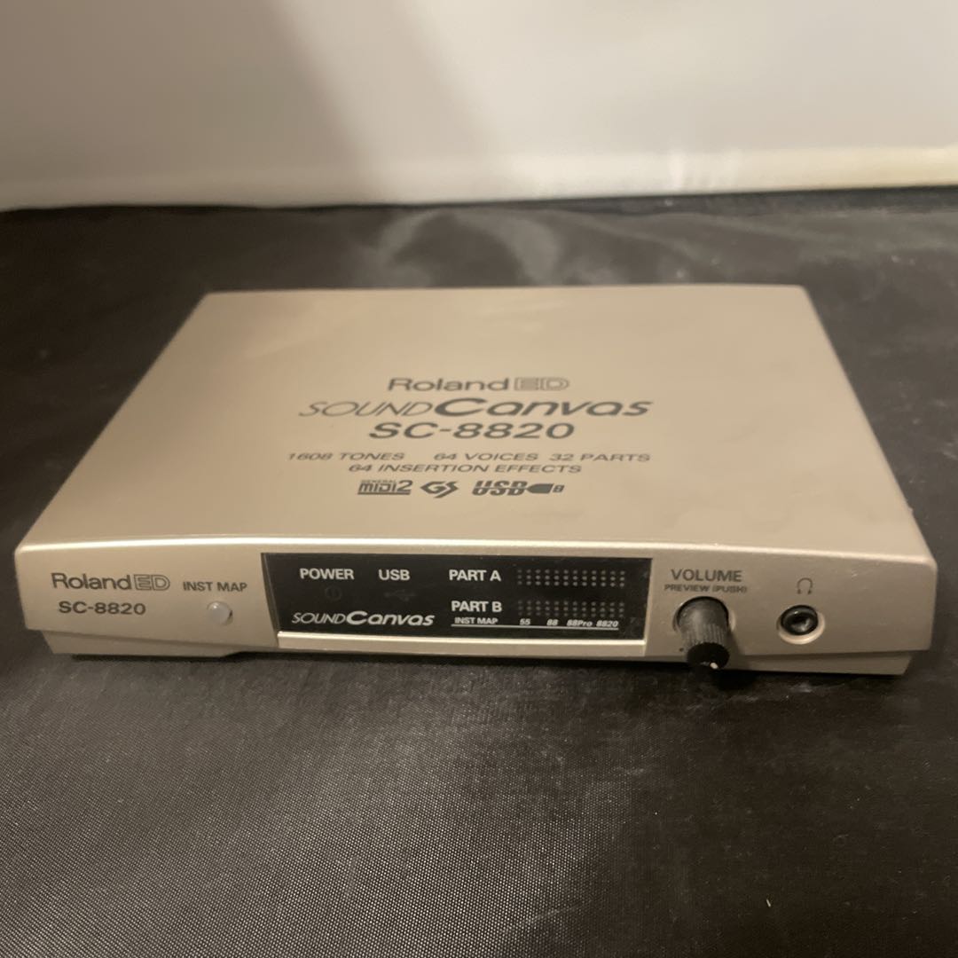 動作未確認Roland SC-8820 MIDIインターフェース本体のみ