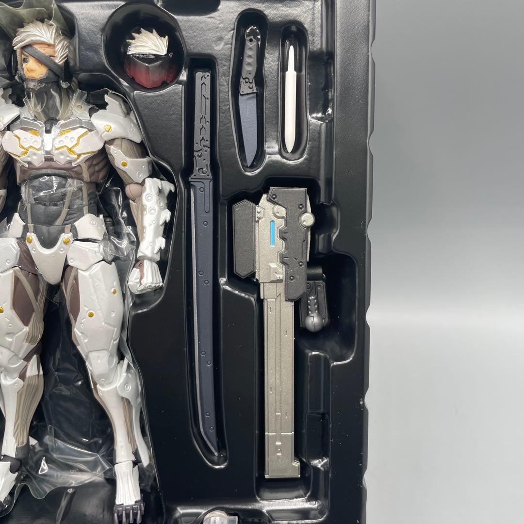 リボルテックヤマグチ No.140EX 雷電 ホワイトアーマー メタルギア