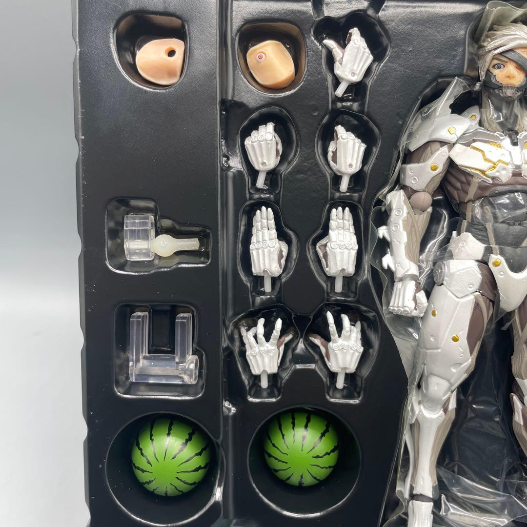 リボルテックヤマグチ No.140EX 雷電 ホワイトアーマー メタルギア