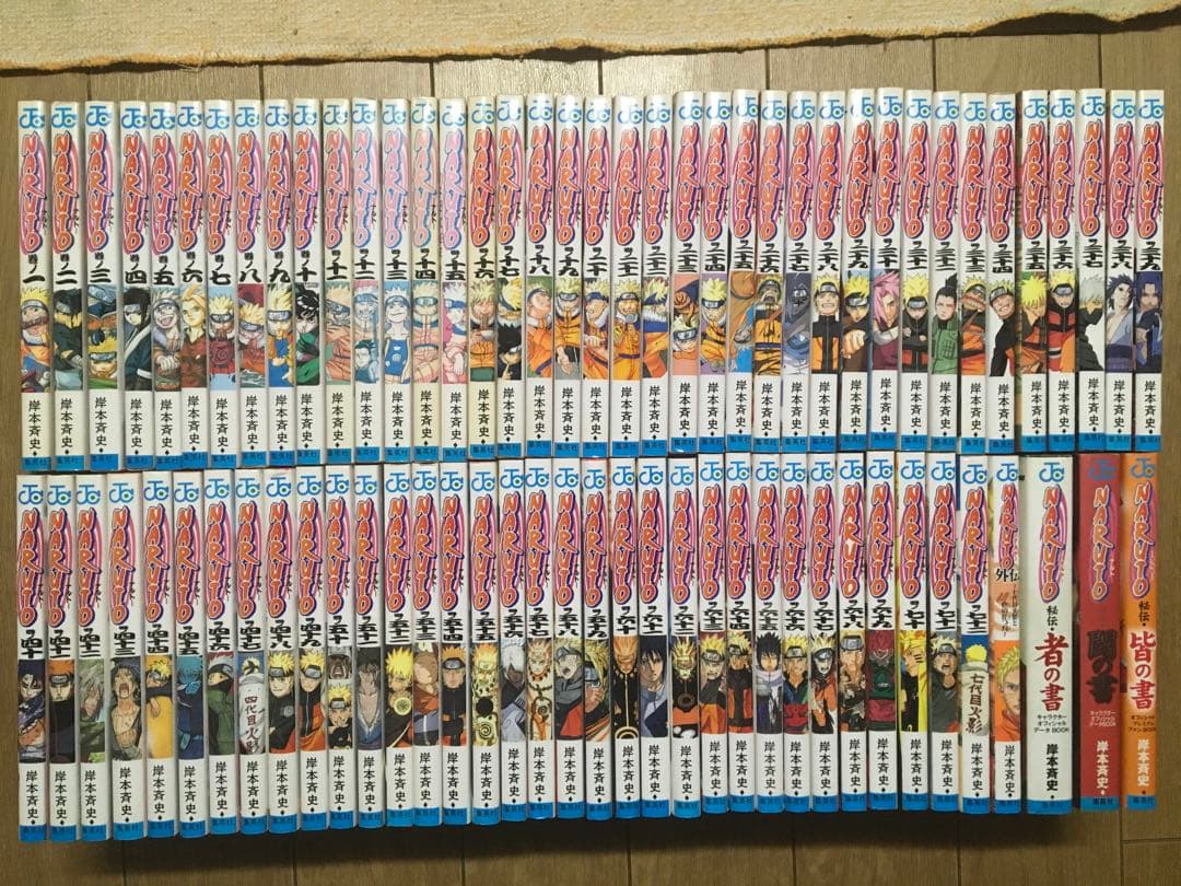 NARUTO全巻+外伝+ファンブックセット
