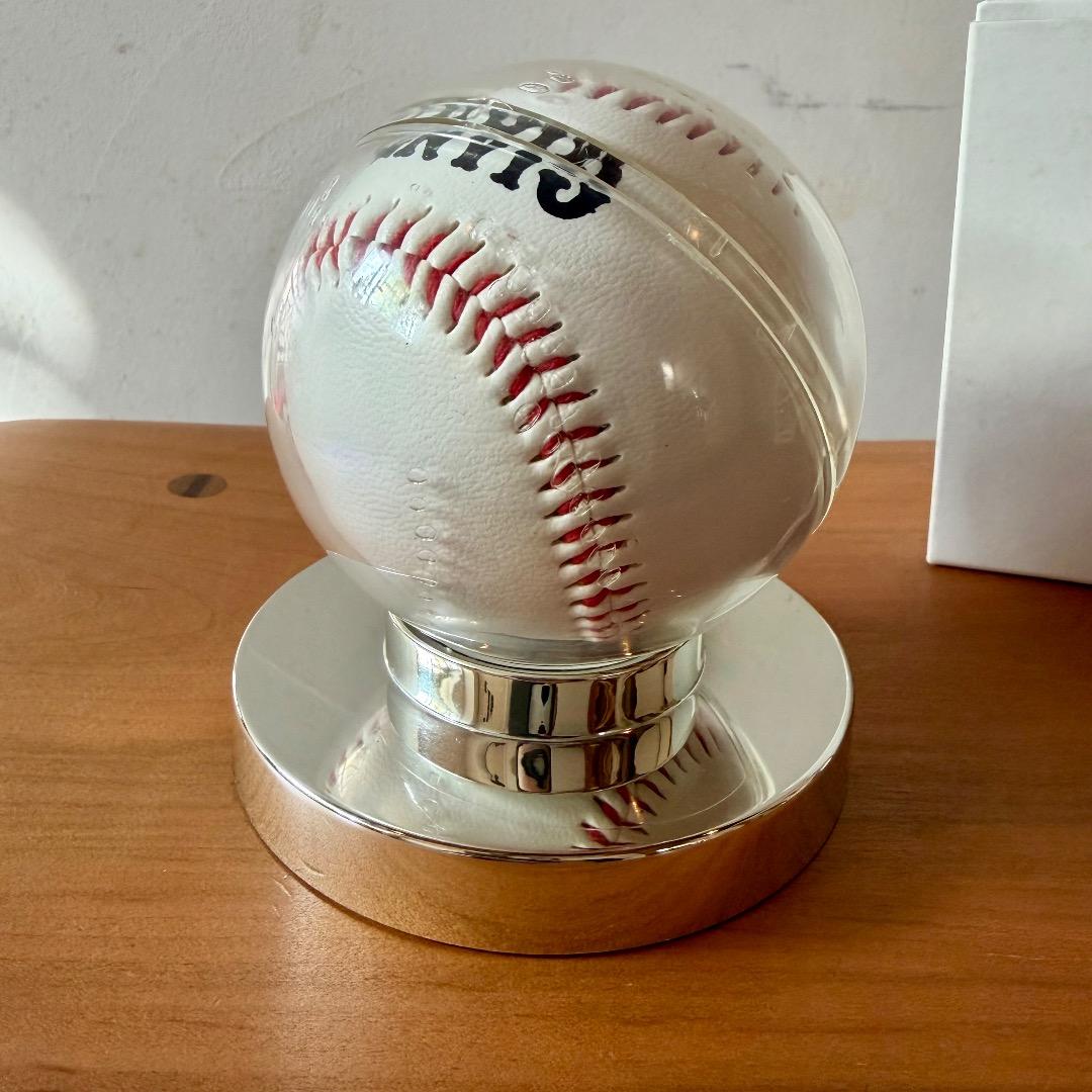 ち*ん様 ジャイアンツロゴ　長嶋茂雄直筆サイン入りボール　 ゴールドスタンド