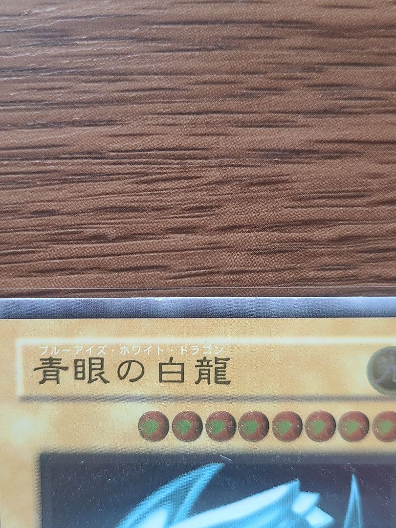 青眼の白龍　レリーフ　青艶　良品