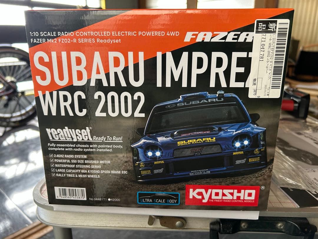 京商 4WD フェーザーMk2レディセット スバル インプレッサ