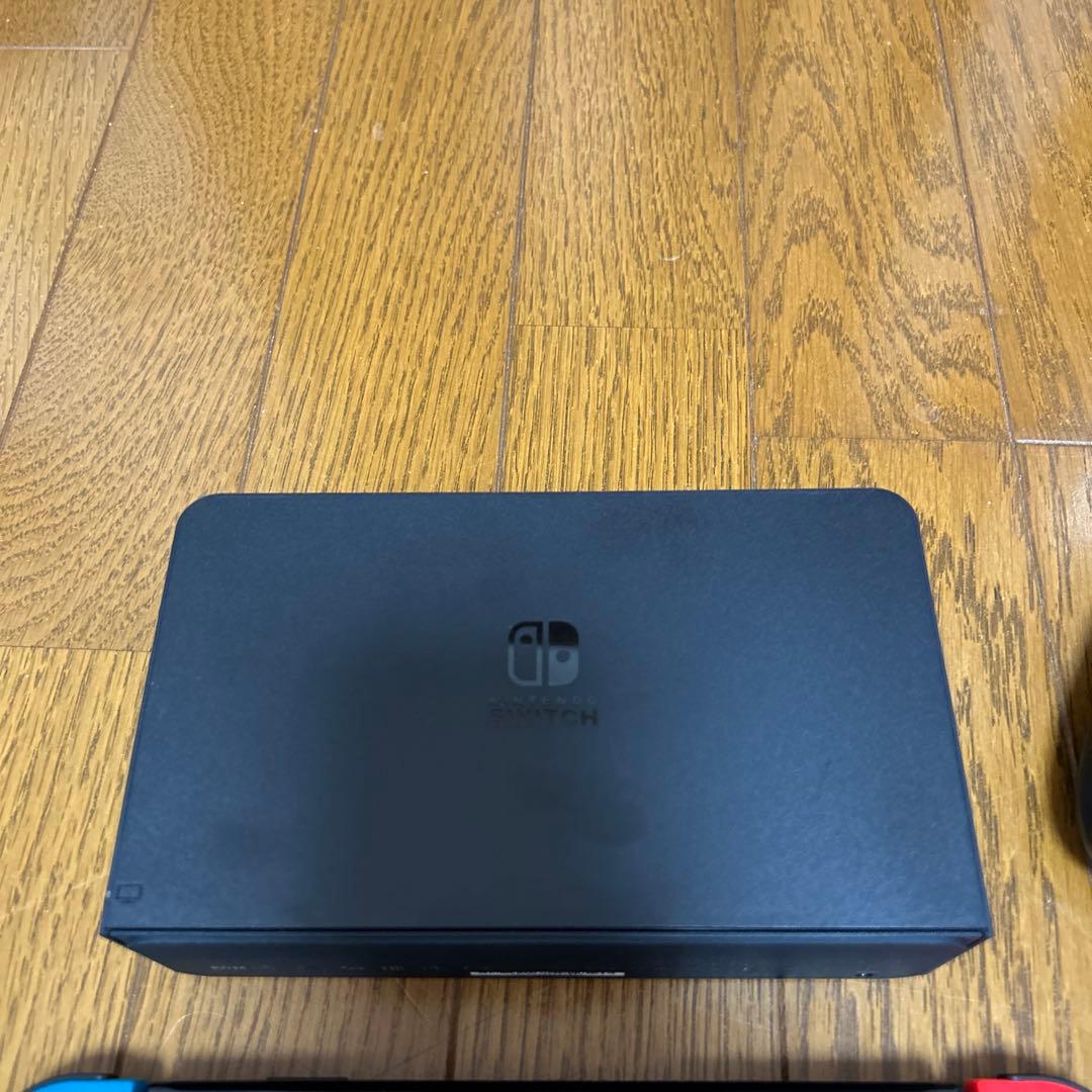 Nintendo Switch ネオンオレンジ/ブルー 本体 収納ポーチ付き