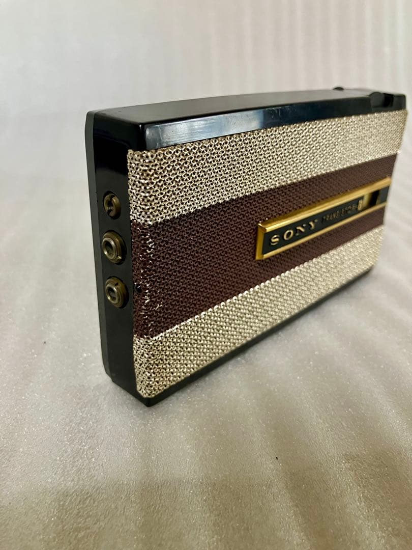 動作品　トランジスタラジオ SONY TR-810 昭和レトロ 当時