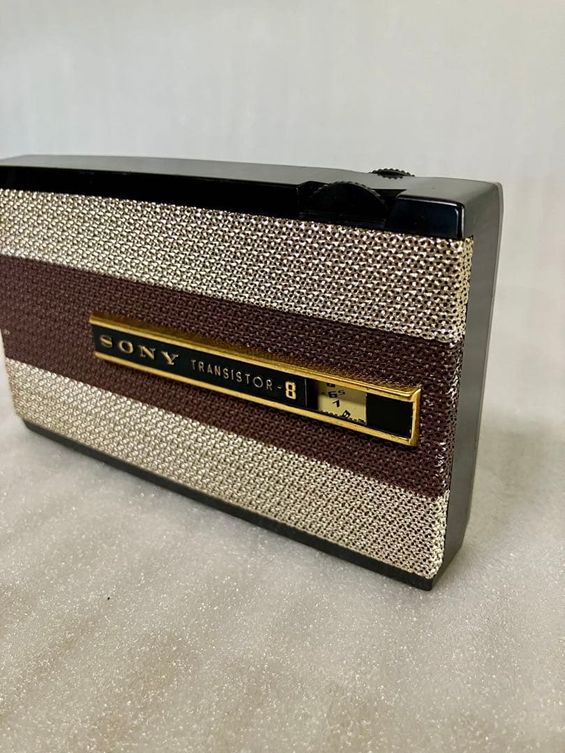 動作品　トランジスタラジオ SONY TR-810 昭和レトロ 当時