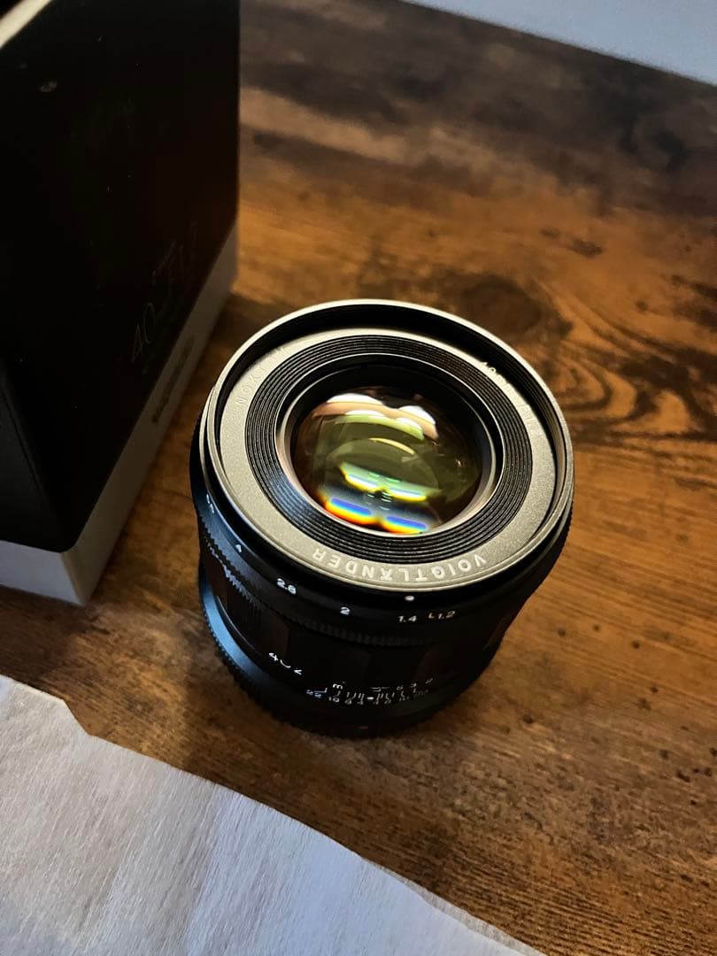 NOKTON 40mm F1.2 Aspherical レンズ　zマウント
