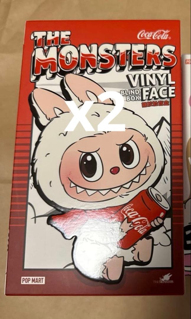 正規品 POPMART THE MONSTERS コカコーラ シリーズ 2ピース