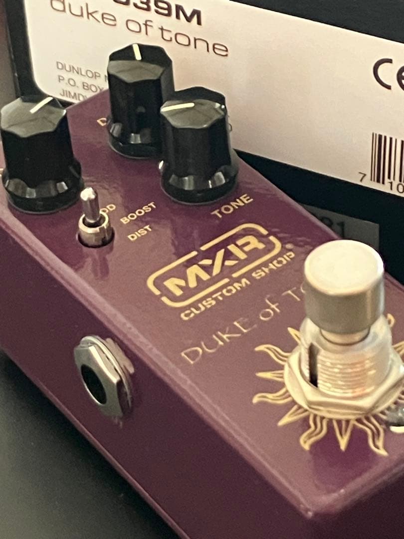 ◆MXR◆DUKE OF TONE◆OVERDRIVE◆CSP039M◆