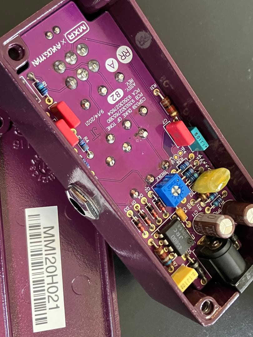 ◆MXR◆DUKE OF TONE◆OVERDRIVE◆CSP039M◆