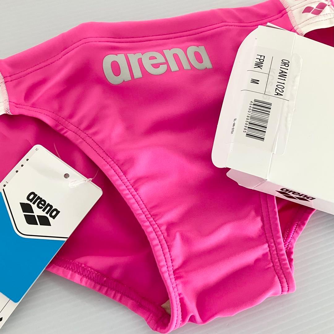 【新品Mサイズ】arena/アリーナ メンズ競泳水着 競パン：FPNK