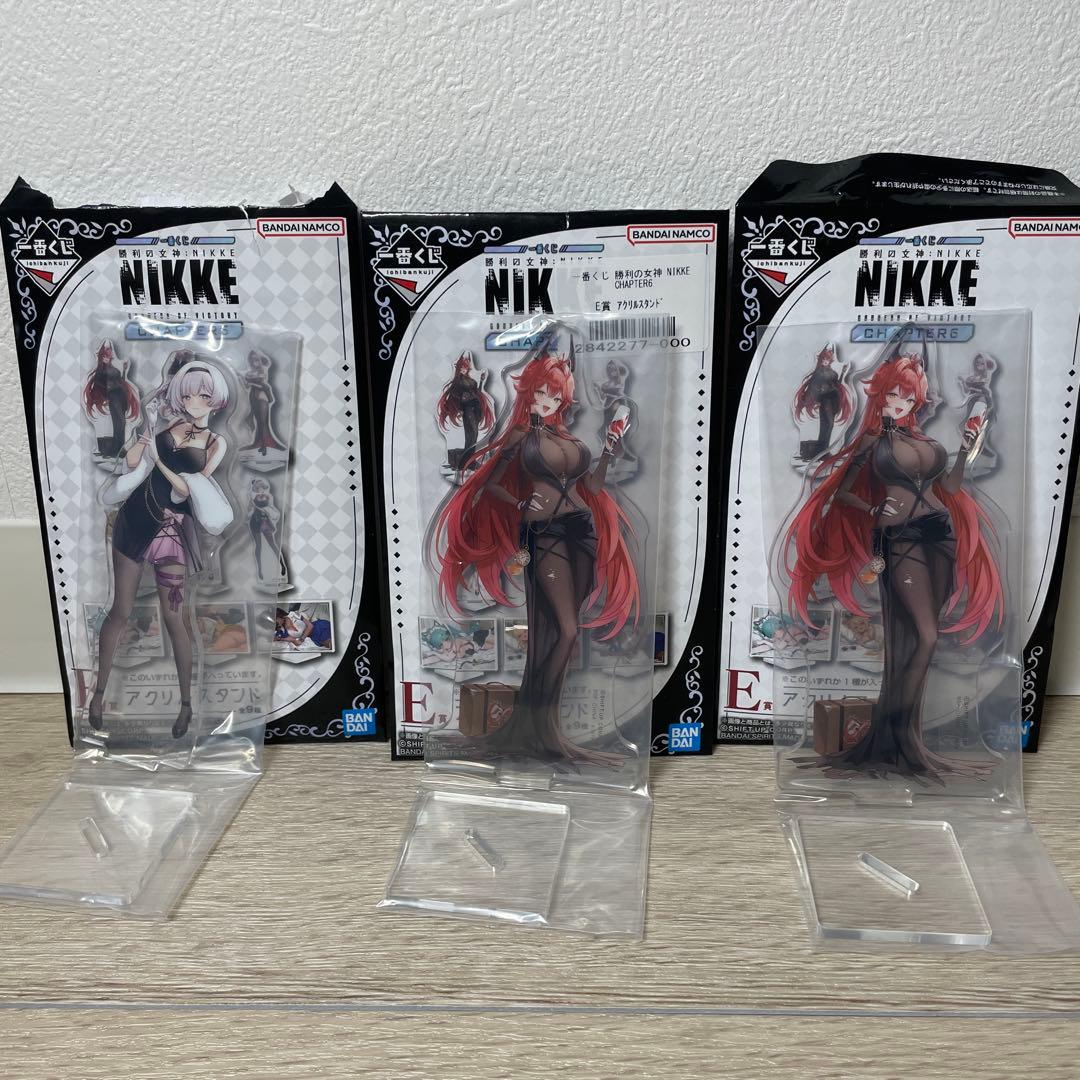 一番くじ NIKKE B賞 シンデレラ フィギュア おまけ付き　7点セット